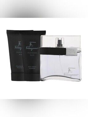 F Black By Salvatore Ferragamo 3 Piece Gift Set